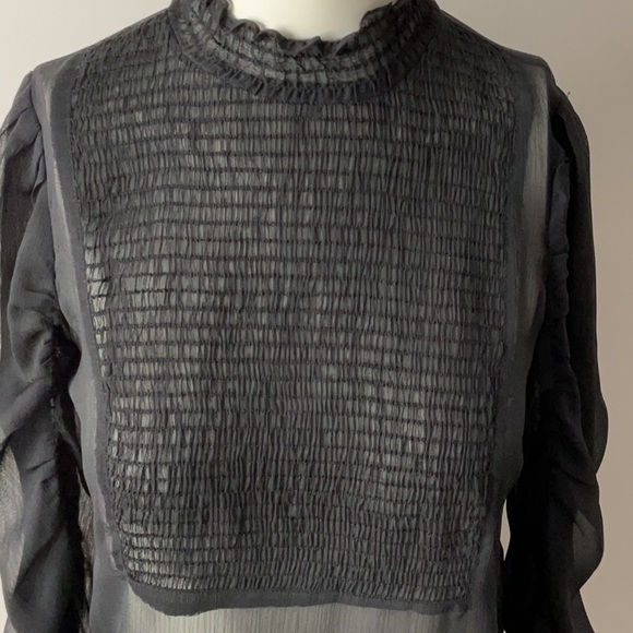 Zara Sheer Long Tunic - Picture 4 of 12